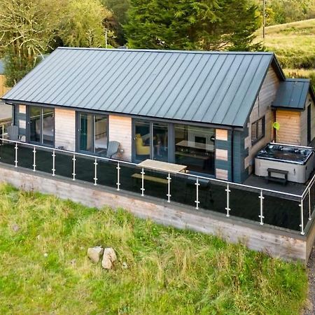 New Build Lodge With Stunning Views Of Loch Awe Hayfield  Eksteriør billede