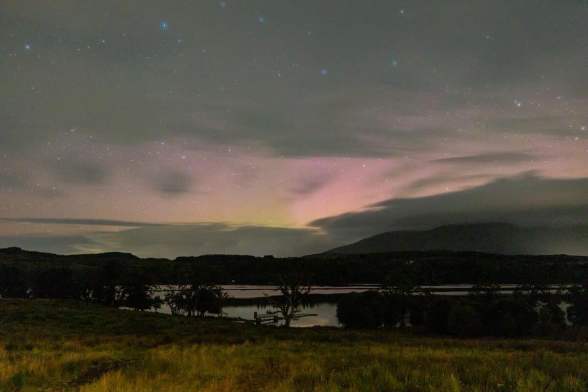 New Build Lodge With Stunning Views Of Loch Awe Hayfield  Eksteriør billede