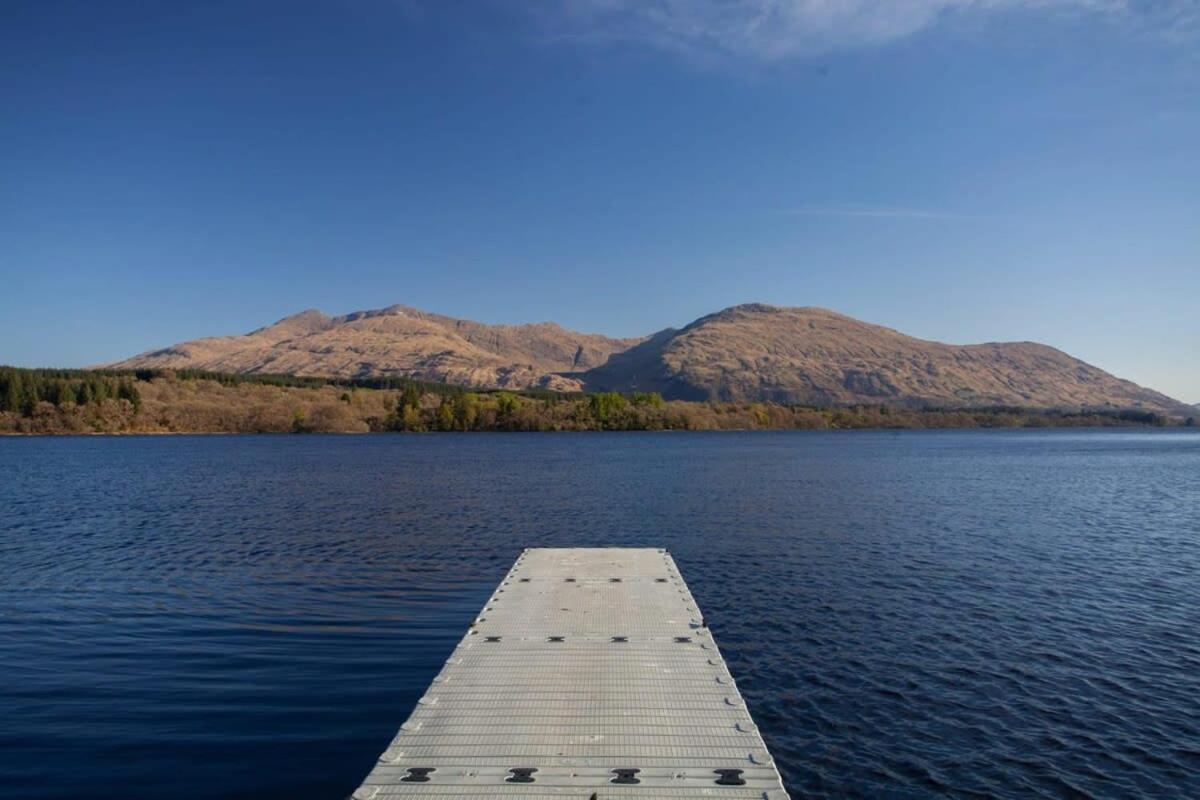 New Build Lodge With Stunning Views Of Loch Awe Hayfield  Eksteriør billede
