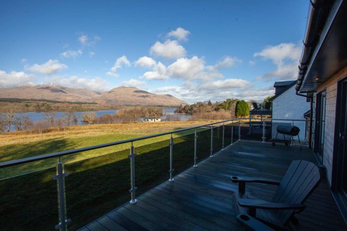 New Build Lodge With Stunning Views Of Loch Awe Hayfield  Eksteriør billede