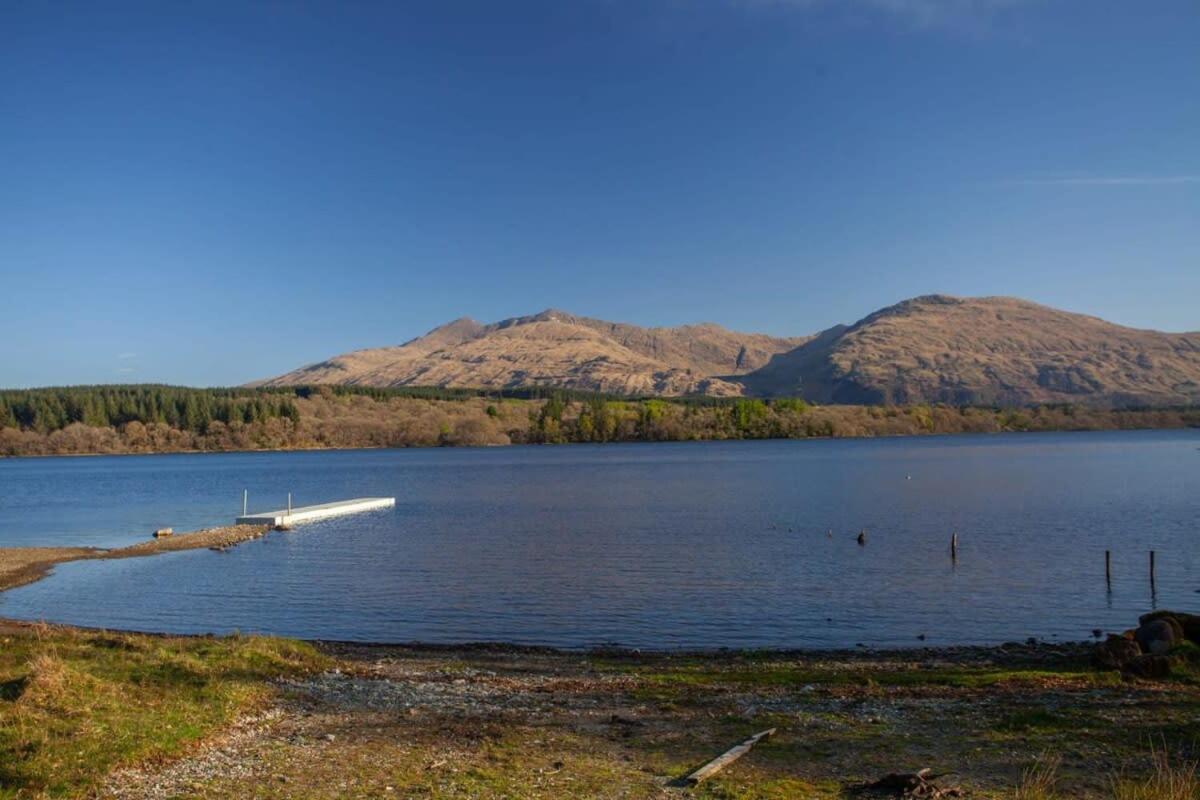 New Build Lodge With Stunning Views Of Loch Awe Hayfield  Eksteriør billede