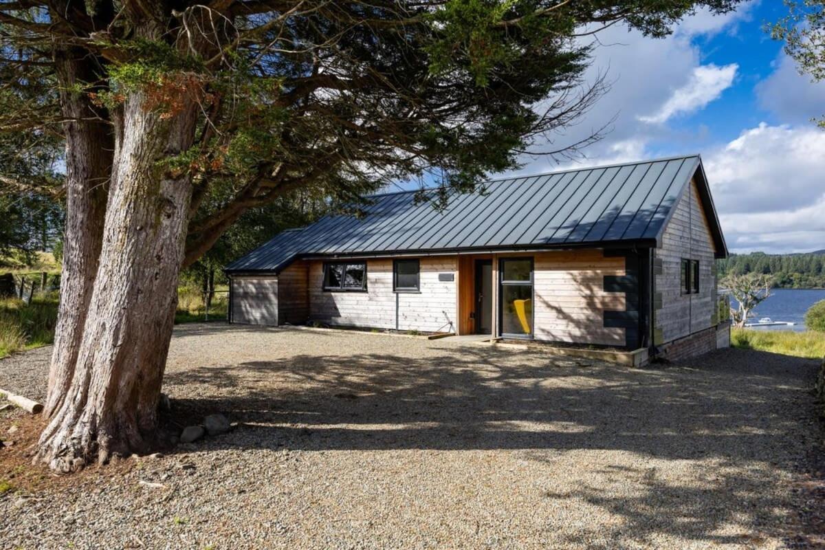 New Build Lodge With Stunning Views Of Loch Awe Hayfield  Eksteriør billede