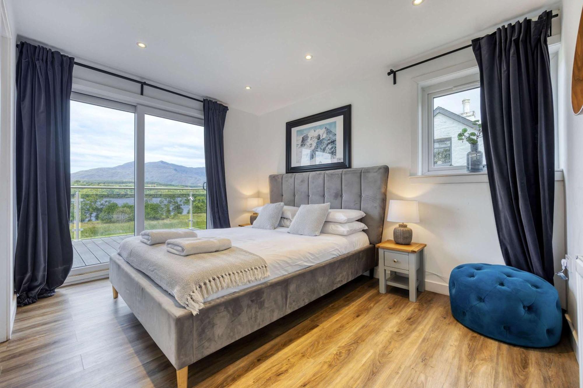 New Build Lodge With Stunning Views Of Loch Awe Hayfield  Eksteriør billede